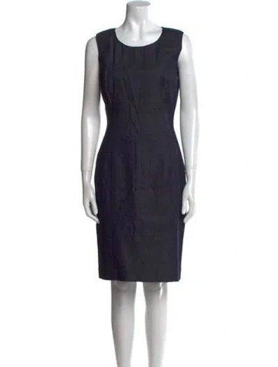 Pre-owned Prada Vintage Knee-length Dress In Blue
