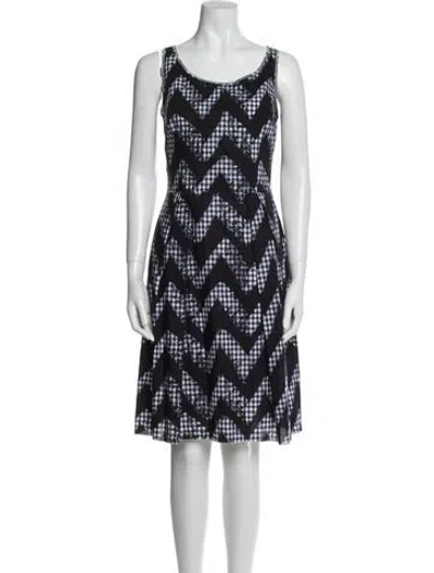 Pre-owned Prada Vintage Knee-length Dress In Blue