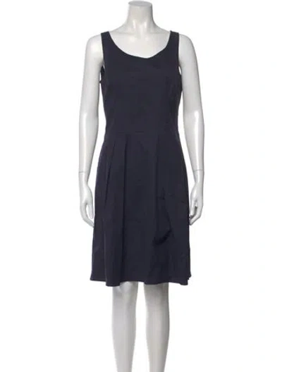 Pre-owned Prada Vintage Knee-length Dress In Blue