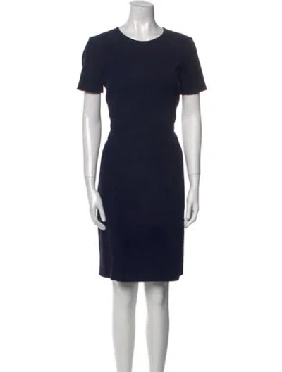 Pre-owned Prada Vintage Knee-length Dress In Blue