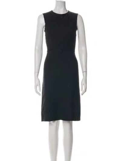 Pre-owned Prada Vintage Knee-length Dress In Blue
