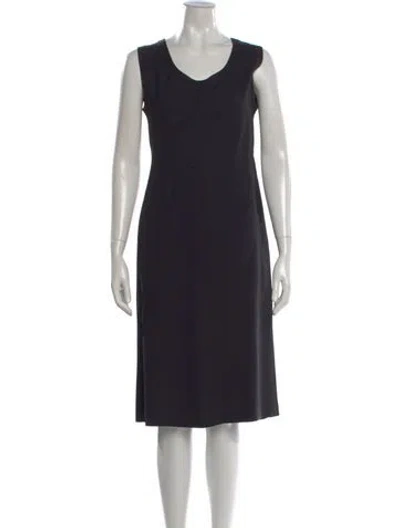 Pre-owned Prada Vintage Knee-length Dress In Blue