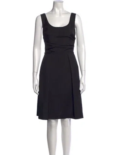 Pre-owned Prada Vintage Knee-length Dress In Blue