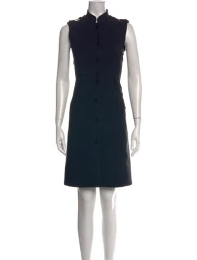 Pre-owned Prada Vintage Knee-length Dress In Blue