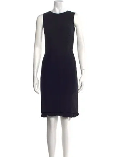 Pre-owned Prada Vintage Knee-length Dress In Blue