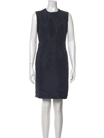 Pre-owned Prada Vintage Knee-length Dress In Blue
