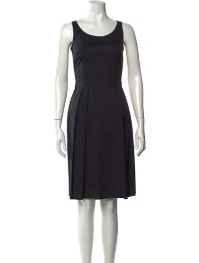 Pre-owned Prada Vintage Knee-length Dress In Blue