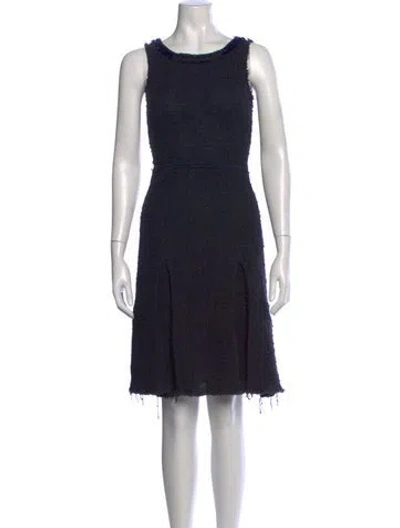 Pre-owned Prada Vintage Knee-length Dress In Blue