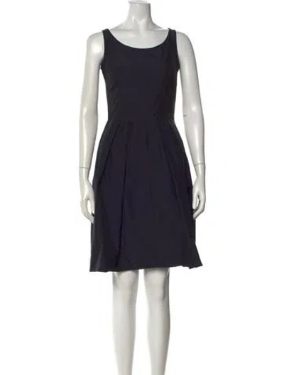 Pre-owned Prada Vintage Knee-length Dress In Blue