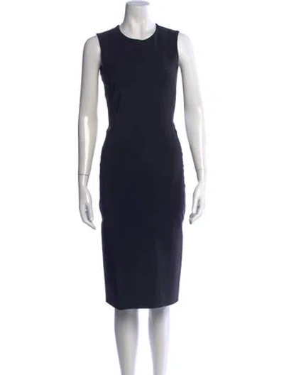 Pre-owned Prada Vintage Knee-length Dress In Blue