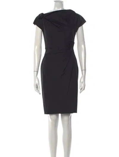 Pre-owned Prada Vintage Knee-length Dress In Blue