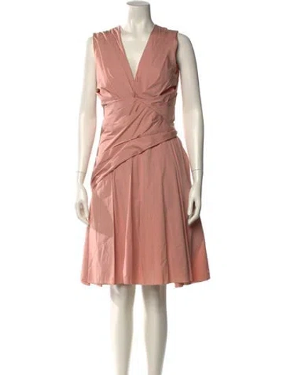 Pre-owned Prada Vintage Knee-length Dress In Multi