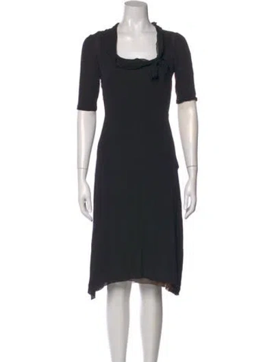 Pre-owned Prada Vintage Knee-length Dress In Multi