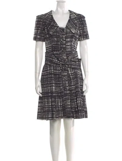 Pre-owned Prada Vintage Knee-length Dress In Multi
