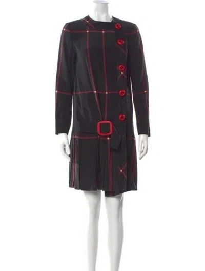 Pre-owned Prada Vintage Knee-length Dress In Multi