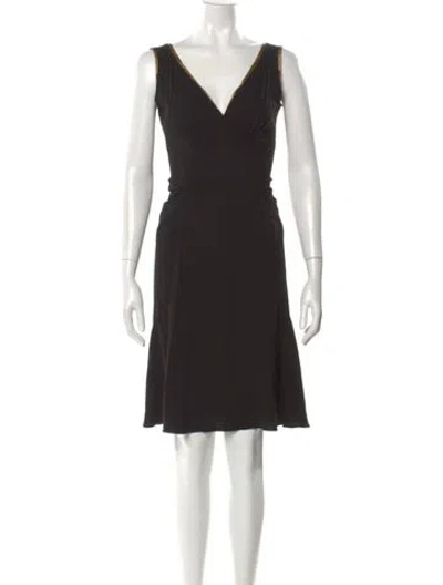 Pre-owned Prada Vintage Knee-length Dress In Multi