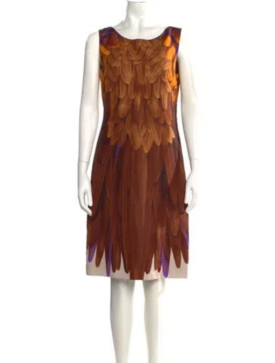 Pre-owned Prada Vintage Knee-length Dress In Multi