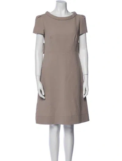 Pre-owned Prada Vintage Knee-length Dress In Neutral