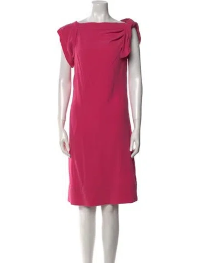 Pre-owned Prada Vintage Knee-length Dress In Pink