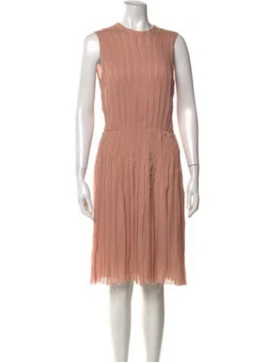 Pre-owned Prada Vintage Knee-length Dress In Pink