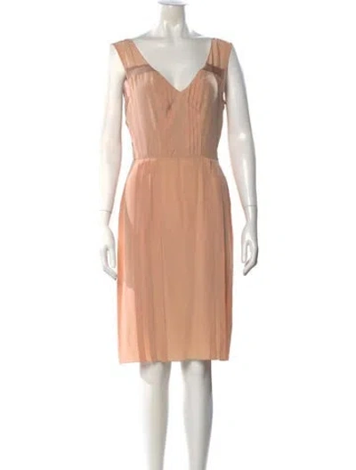Pre-owned Prada Vintage Knee-length Dress In Pink