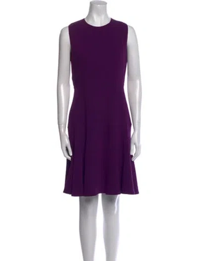 Pre-owned Prada Vintage Knee-length Dress In Purple