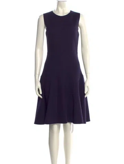 Pre-owned Prada Vintage Knee-length Dress In Purple