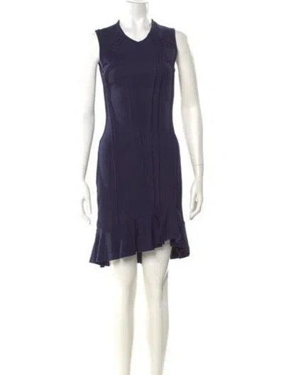 Pre-owned Prada Vintage Knee-length Dress In Purple