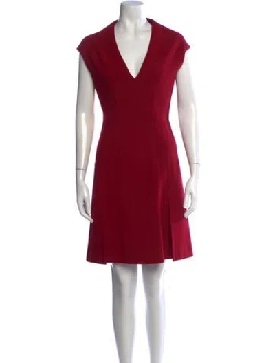 Pre-owned Prada Vintage Knee-length Dress In Red