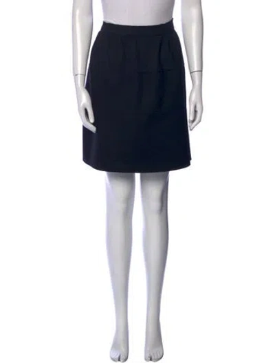 Pre-owned Prada Vintage Knee-length Skirt In Black