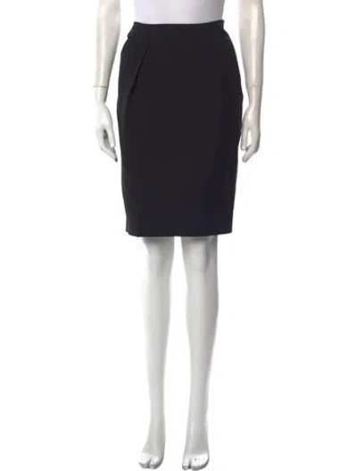 Pre-owned Prada Vintage Knee-length Skirt In Black