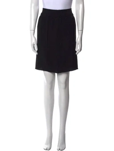 Pre-owned Prada Vintage Knee-length Skirt In Black