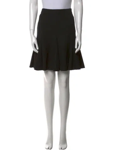 Pre-owned Prada Vintage Knee-length Skirt In Black