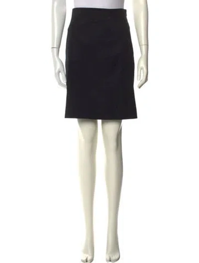 Pre-owned Prada Vintage Knee-length Skirt In Black