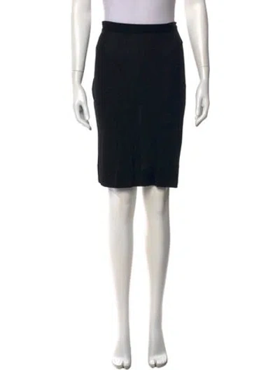 Pre-owned Prada Vintage Knee-length Skirt In Black
