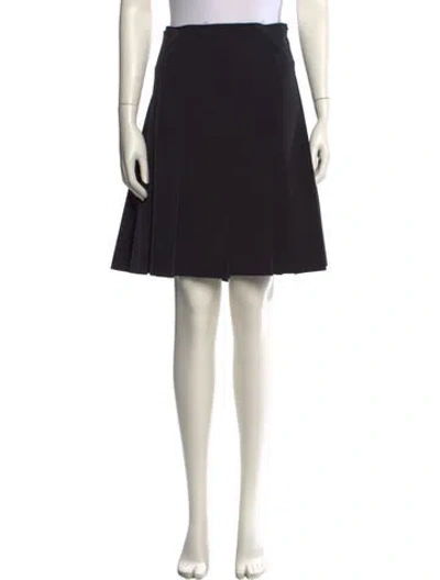 Pre-owned Prada Vintage Knee-length Skirt In Black