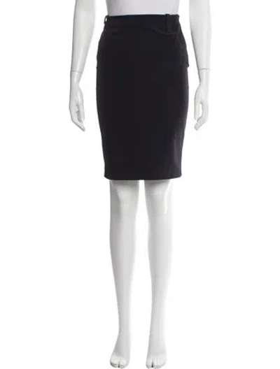 Pre-owned Prada Vintage Knee-length Skirt In Black