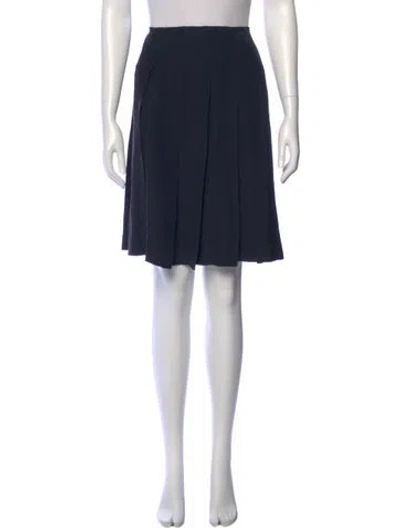 Pre-owned Prada Vintage Knee-length Skirt In Black