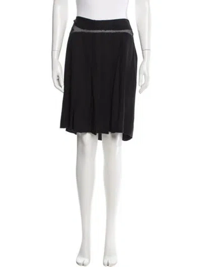 Pre-owned Prada Vintage Knee-length Skirt In Black