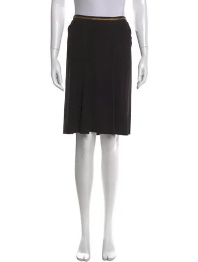 Pre-owned Prada Vintage Knee-length Skirt In Black