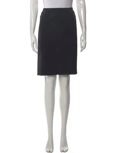Pre-owned Prada Vintage Knee-length Skirt In Black
