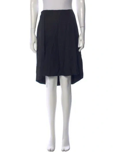 Pre-owned Prada Vintage Knee-length Skirt In Black