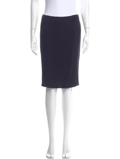 Pre-owned Prada Vintage Knee-length Skirt In Black