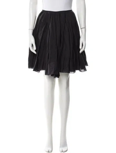 Pre-owned Prada Vintage Knee-length Skirt In Black