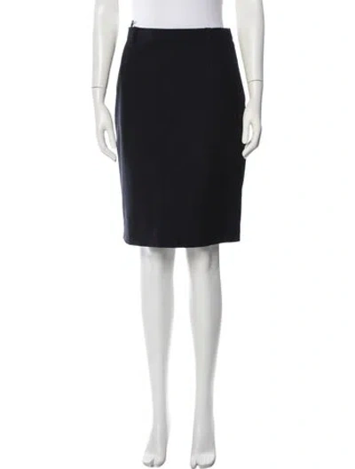 Pre-owned Prada Vintage Knee-length Skirt In Black