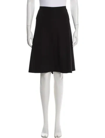 Pre-owned Prada Vintage Knee-length Skirt In Black