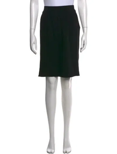 Pre-owned Prada Vintage Knee-length Skirt In Black