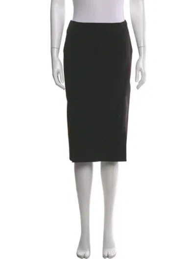 Pre-owned Prada Vintage Knee-length Skirt In Black