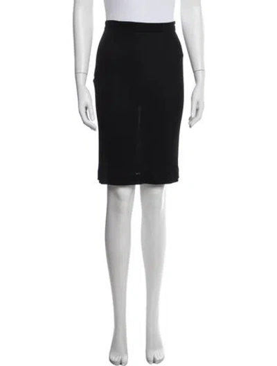 Pre-owned Prada Vintage Knee-length Skirt In Black