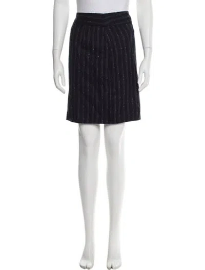 Pre-owned Prada Vintage Knee-length Skirt In Blue